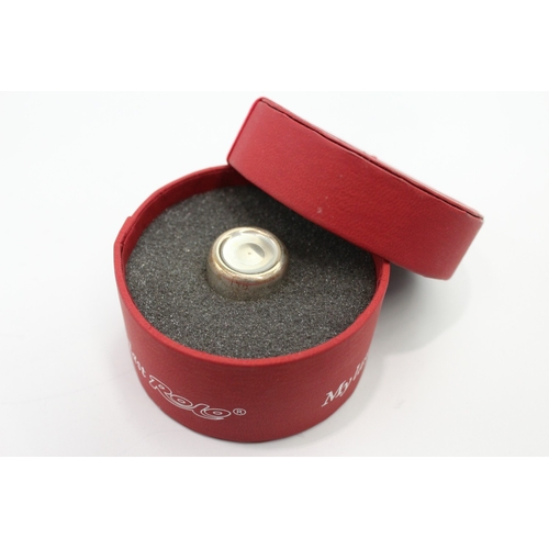 A boxed 'My Last Rolo' sterling silver novelty token - approx. gross ...
