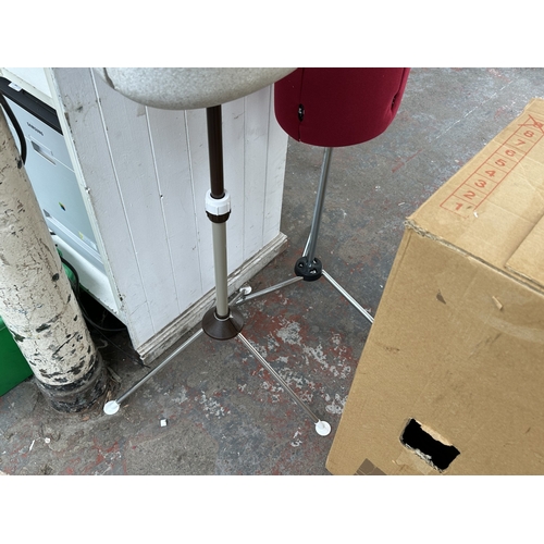1029 - Two dressmaker's mannequins, one boxed Singer Dressform and one other
