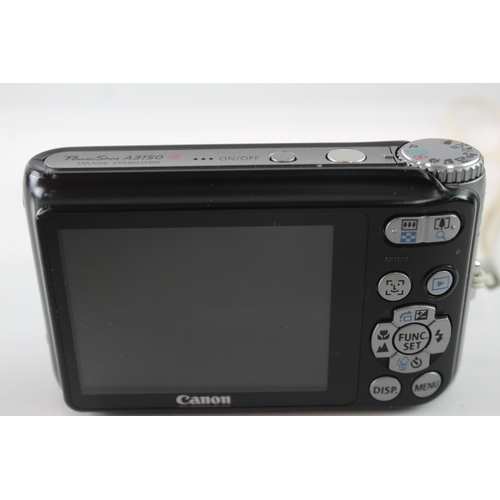 14 - A Canon PowerShot A3150 IS 12.1mp CCD sensor compact digital camera