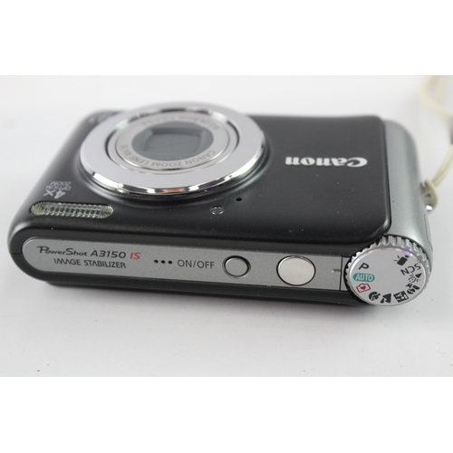 14 - A Canon PowerShot A3150 IS 12.1mp CCD sensor compact digital camera