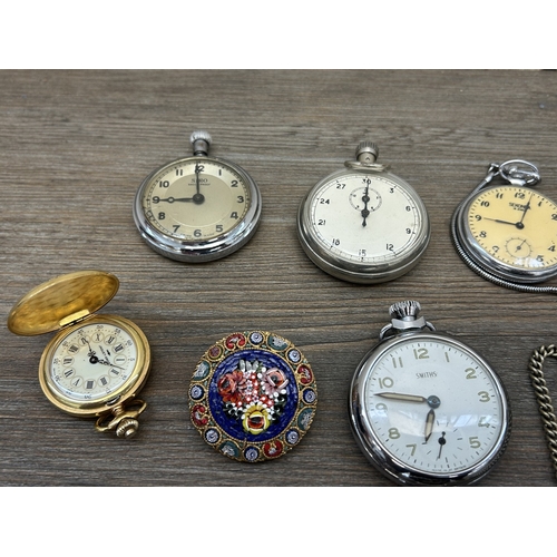 Thirteen various items to include micro mosaic brooch, 19th century ...