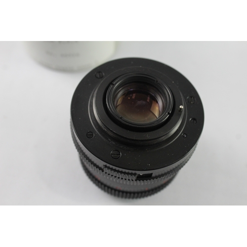 25 - A Carl Zeiss MC Flektogon 1:2.4 35mm M42-mount camera lens with caps