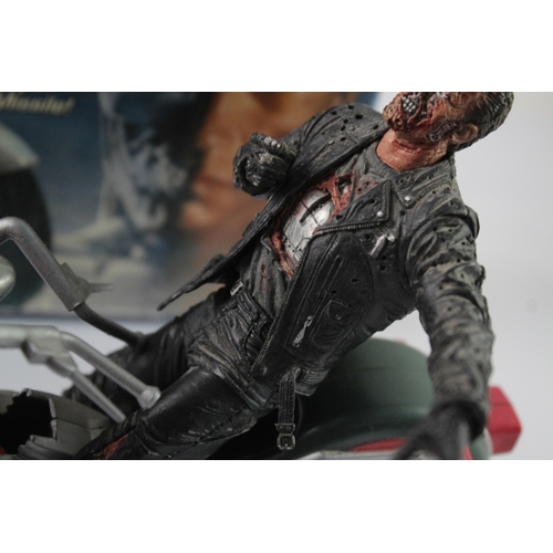 A boxed Kenner Terminator 2 Heavy Metal Cycle model vehicle with action ...