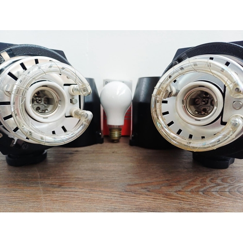 111 - Two Bowens Prolite 41A studio flash lights
