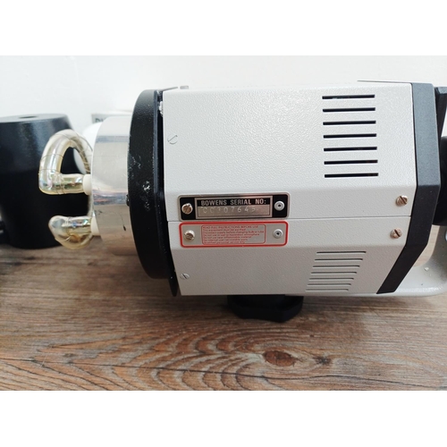 111 - Two Bowens Prolite 41A studio flash lights