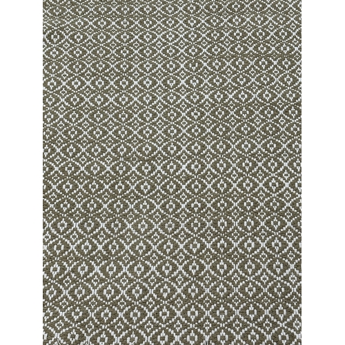 38 - Five Walton & Co 100% recycled PET yarn items, one throw - approx. 127cm x 152cm and four rugs, thre... 