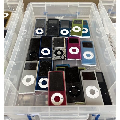 A box containing Apple iPod digital media players to include A1199 etc.