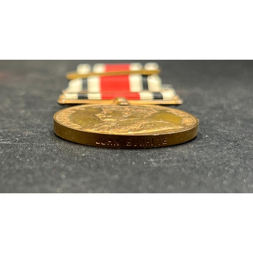 2267 - A George V Special Constabulary medal with The Great War 1914-18 clasp presented to John E. White