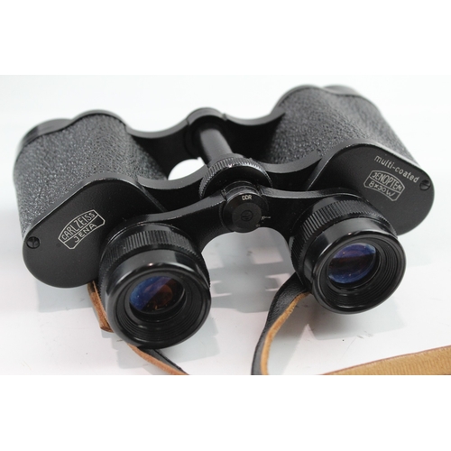 65 - A pair of Carl Zeiss Jenoptem 8x30W multi-coated binoculars