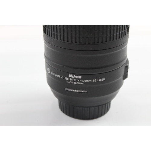 73 - A Nikon Nikkor DX AF-S 1:4.5-5.6 G ED 55-300mm autofocus camera lens for Nikon