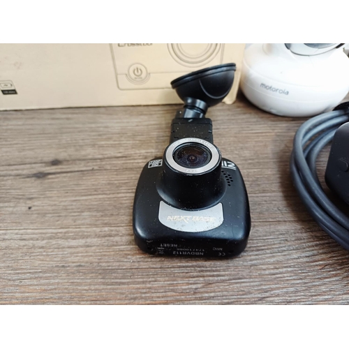 192 - Nine digital cameras to include Samsung Gear 360 SM-C200  360°, boxed Crosstour CT7000 1080P Full HD... 