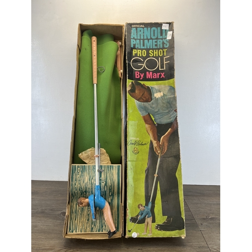 A boxed mid 20th century official Arnold Palmer's Pro Shot Golf by Marx