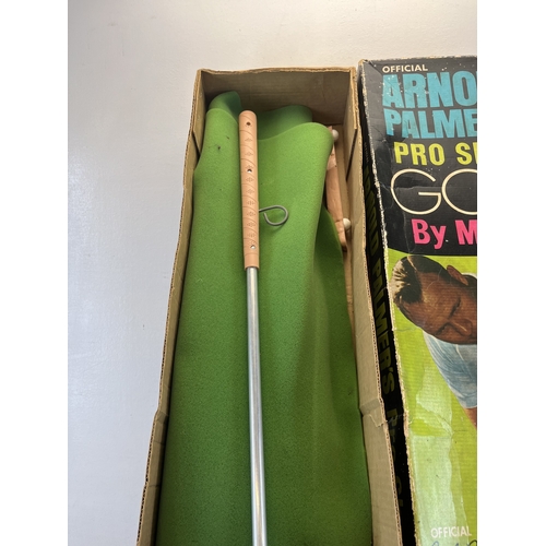 A boxed mid 20th century official Arnold Palmer's Pro Shot Golf by Marx