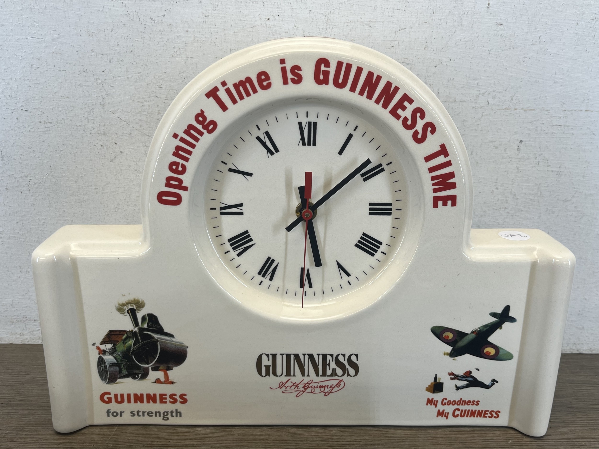 A collection of Guinness themed items to include Opening time is ...