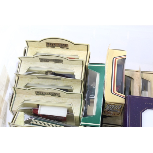 192 - A collection of diecast model vehicles to include Lledo etc.