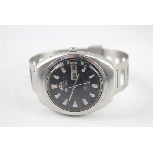 An Orient Racer Crystal automatic men's wristwatch.