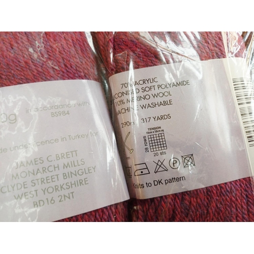 347 - A large quantity of knitting yarn to include Sirdar 60% cotton, Cygnet 75% acrylic, James C. Brett 1... 