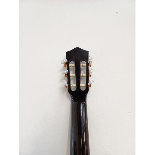 370 - Two cased full-size musical instruments, one The Rainbow Violin Company Ltd. purple violin with bow ... 