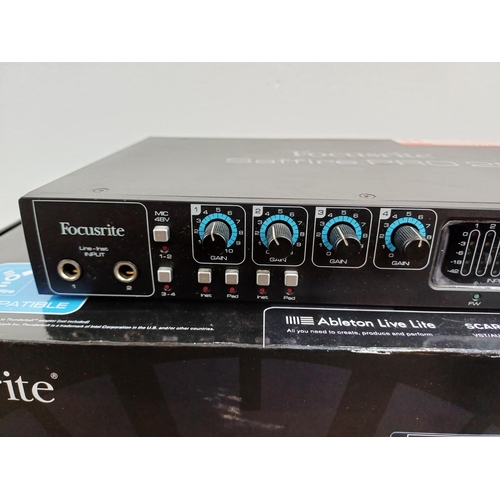 371 - Three boxed items of music technology, one M-Audio Axiom Air 25 premium keyboard controller, one M-A... 