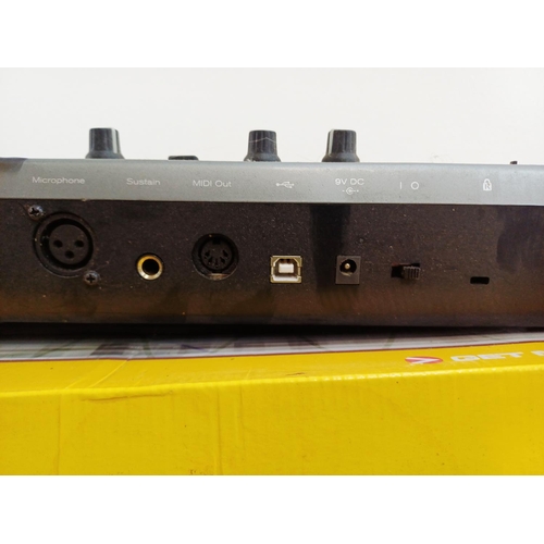 371 - Three boxed items of music technology, one M-Audio Axiom Air 25 premium keyboard controller, one M-A... 