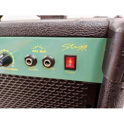372 - A Stagg 40 BA bass guitar practice amplifier