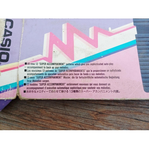373 - A boxed Casio Tone Bank SA-20 electronic keyboard