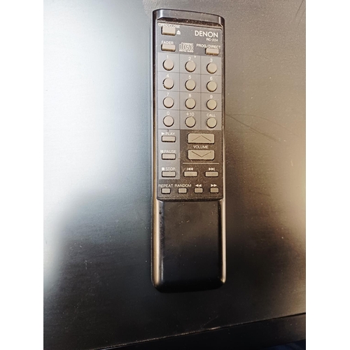 382 - Four items, one Denon DR-M22 Dolby B/C cassette deck, one Denon DCD-960 CD player with remote contro... 