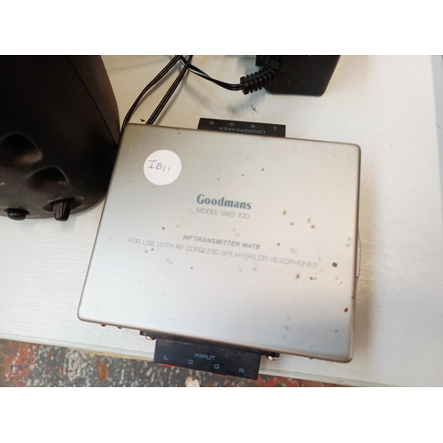 383 - A Sony XB8AV hi-fi system comprising PS-LX56 two-speed turntable, HCD-XB8 CD player/cassette deck/re... 