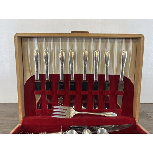 254 - A mid 20th century Community Plate canteen of cutlery
