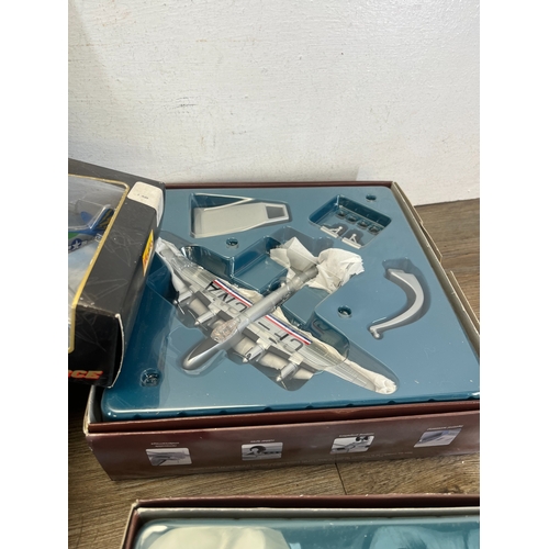 332 - Nine boxed diecast model aeroplanes to include Corgi The Aviation Archive 1:72 scale The Korean War ... 