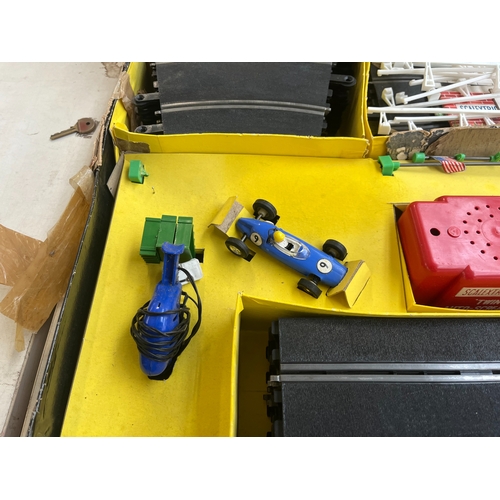 340 - A boxed mid 20th century Scalextric Model Motor Racing slot car set