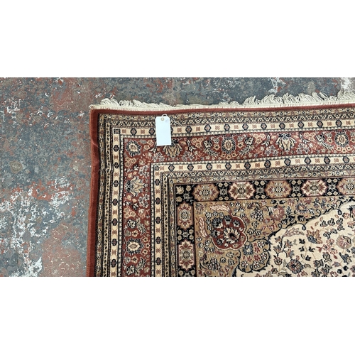 132 - A Belgian Classic pure new wool pile rug - approx. 300cm x 200cm