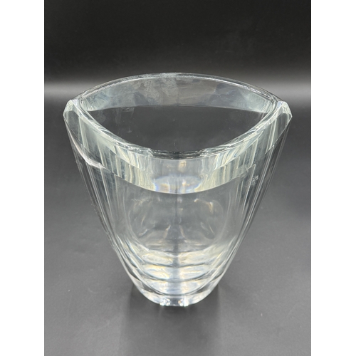 195 - A Waterford Crystal vase - approx. 32cm high