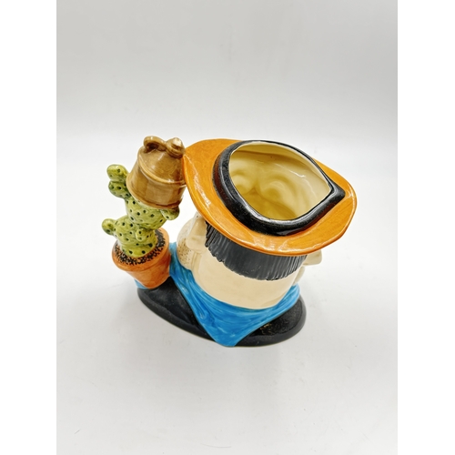 208 - A Royal Doulton Desperate Dan character jug, D7006 - approx. 19cm high