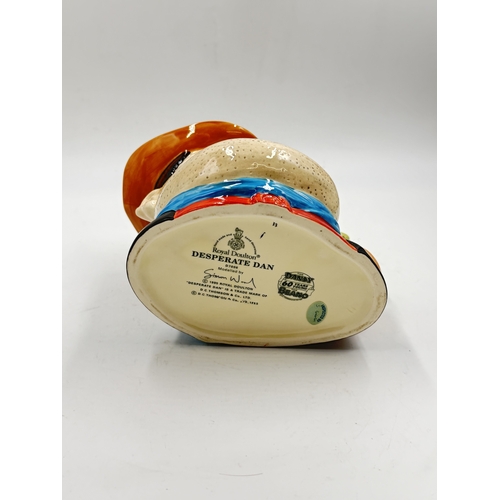 208 - A Royal Doulton Desperate Dan character jug, D7006 - approx. 19cm high