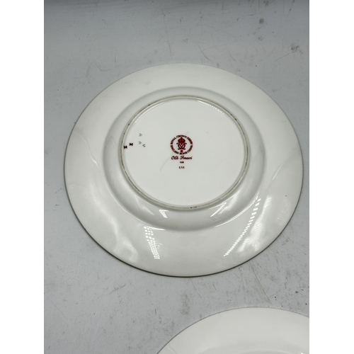 210 - Two Royal Crown Derby 1128 Old Imari circular plates - approx. 21cm diameter