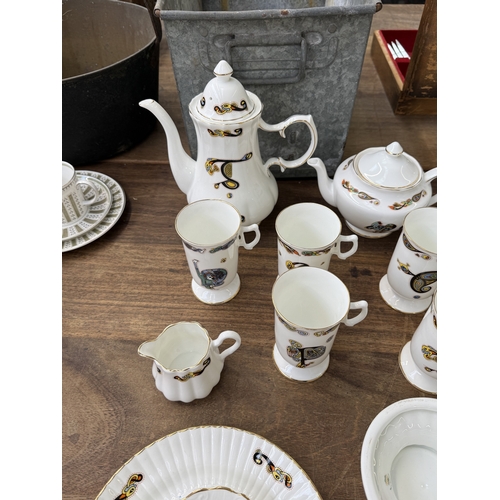 240 - Twenty one pieces of Royal Tara 'Tara Hall' fine bone china