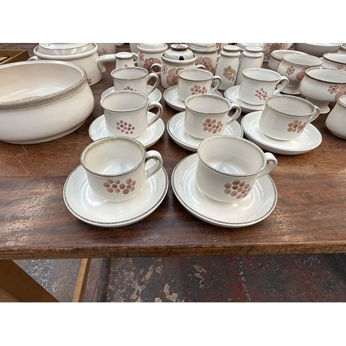 244 - A collection of Denby Gypsy dinnerware
