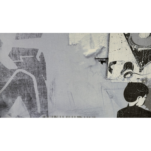 109 - A framed IKEA Vilshult Street Style II print by Tom Frazier - approx. 100cm high x 140cm wide