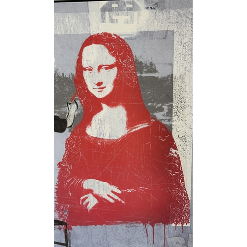 109 - A framed IKEA Vilshult Street Style II print by Tom Frazier - approx. 100cm high x 140cm wide