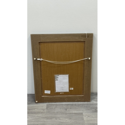 149 - A framed Peter Rodgers 'Reflections in the City' pencil signed limited edition 35/195 print with cer... 