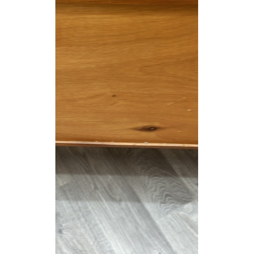 15A - A mid 20th century Elliotts of Newbury teak sideboard - approx. 73cm high x 172cm wide x 44cm deep