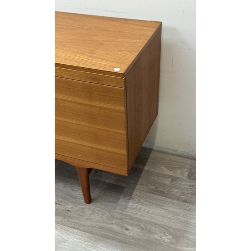 15A - A mid 20th century Elliotts of Newbury teak sideboard - approx. 73cm high x 172cm wide x 44cm deep