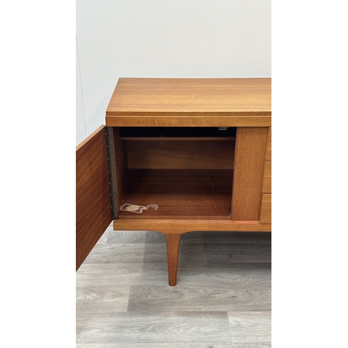 15A - A mid 20th century Elliotts of Newbury teak sideboard - approx. 73cm high x 172cm wide x 44cm deep