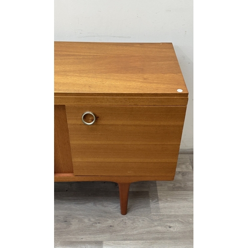 15A - A mid 20th century Elliotts of Newbury teak sideboard - approx. 73cm high x 172cm wide x 44cm deep