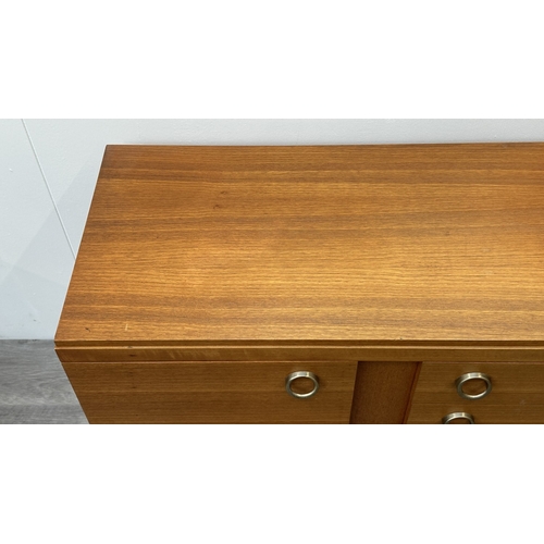 15A - A mid 20th century Elliotts of Newbury teak sideboard - approx. 73cm high x 172cm wide x 44cm deep