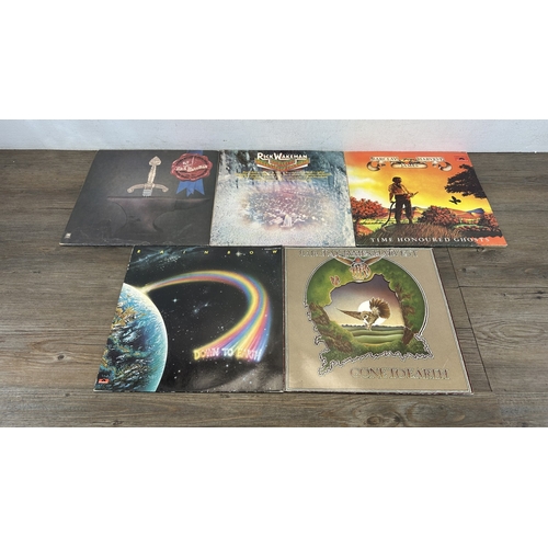 376 - Three boxes containing vinyl records to include Stiff Little Fingers, The Piranhas, Japan, Blondie, ... 