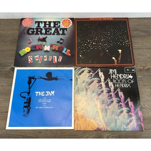 377 - Two boxes containing LP and 12