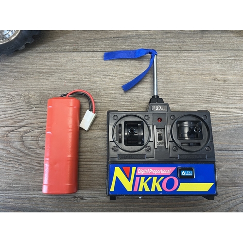 331 - A boxed Nikko 1/10 scale radio control Big Blast off road truck