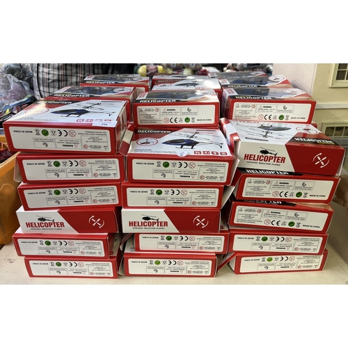 336 - Approx. seventy two boxed induction infrared helicopters